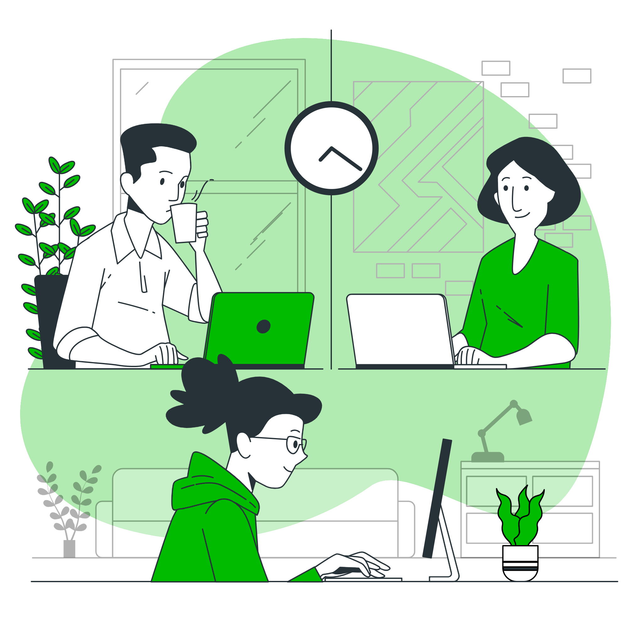 多様な勤務形態が選べる